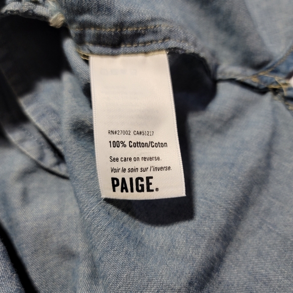 Paige Mila Cotton Shirt Dress - Picture 4 of 7